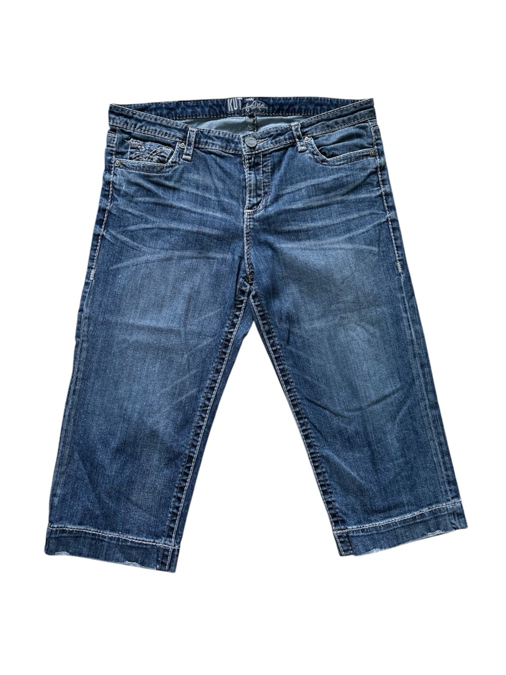KUT from the Kloth Classic Cropped Jeans Size: 14
